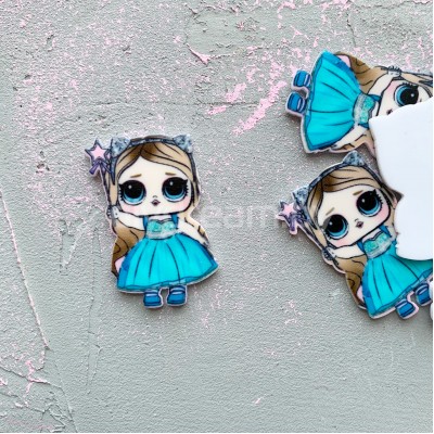 Кабошон-вырубка "Куколка" 40 мм Кабошон-вырубка "Куколка" 40 мм