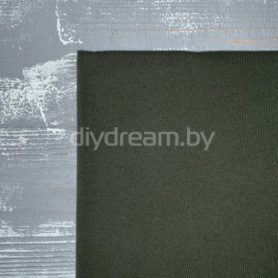Трикотажная ткань, цв. хаки Трикотажная ткань, цв. хаки