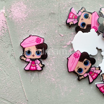 Кабошон-вырубка "Куколка" 35 мм Кабошон-вырубка "Куколка" 35 мм