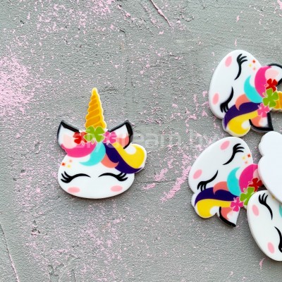 Кабошон-вырубка "Единорожка", №7 Кабошон-вырубка "Единорожка", №7