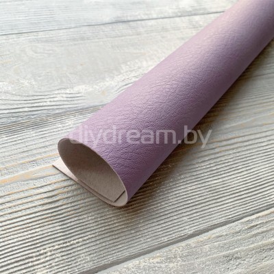 Кожа искусственная 20х30 см, цв. сиреневый Кожа искусственная 20х30 см, цв. сиреневый
