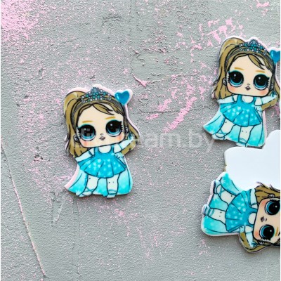 Кабошон-вырубка "Куколка" 40 мм Кабошон-вырубка "Куколка" 40 мм