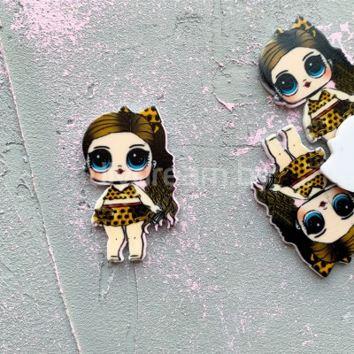 Кабошон-вырубка "Куколка" 40 мм Кабошон-вырубка "Куколка" 40 мм